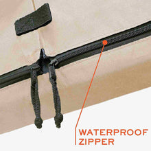Load image into Gallery viewer, waterproof zipper beige
