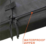 waterproof zipper black