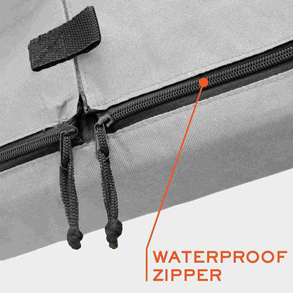 waterproof zipper gray